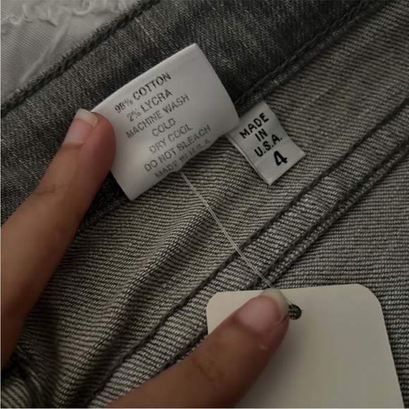 Jet Jeans by John Eshaya Vintage grey gray skinny pants dark - Picture 3 of 4